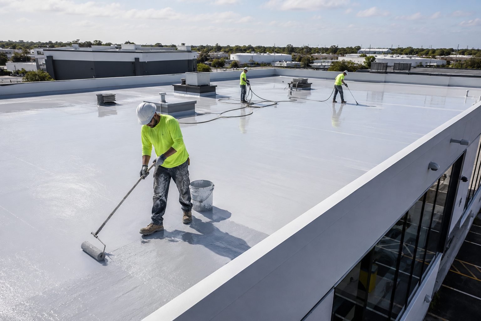 Flat and low-slope roofing in Savannah, GA